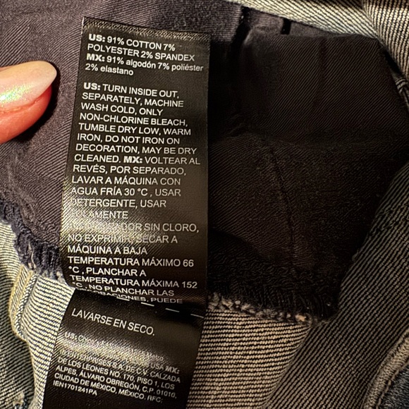 NWT WHBM Embellished Denim Mini Skirt - Picture 7 of 8